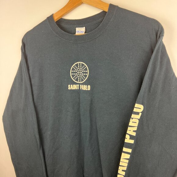 Kanye West Yeezy Saint Pablo Long Sleeve Tour T-Shirt - Picture 2 of 5
